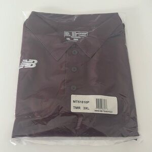 New balance Men’s BB team polo  size 3XL